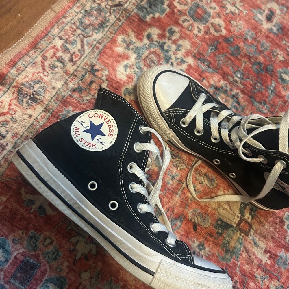 Converse Black and White All Star High-Tops